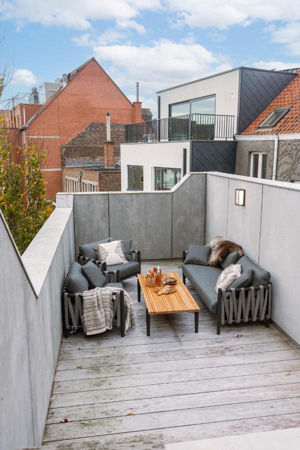 Beautiful Luxurious Mansion With Several Terraces Kortrijk Buitenkant foto